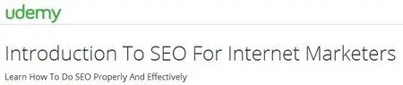 Introduction To SEO For Internet Marketers