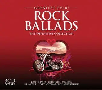 VA - Greatest Ever! Rock Ballads - The Definitive Collection (3CD) 2014