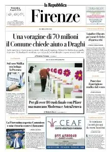 la Repubblica Firenze - 11 Aprile 2021