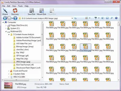 Comfy Partition Recovery 2.3 + Portable