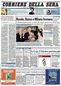 Il Corriere della Sera (06-08-09)