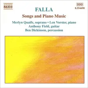 Manuel de Falla  - Songs and piano music