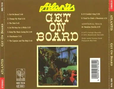 Atlantis - Get On Board (1975)