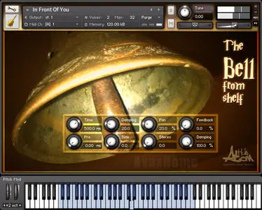 Atom Hub The Bell from Shelf KONTAKT