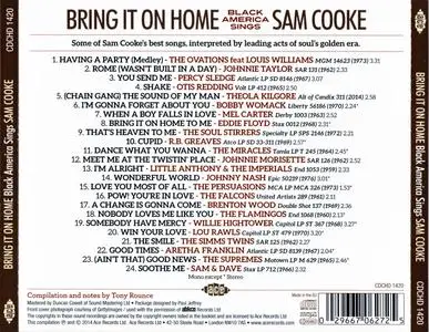 Various Artists - Bring It On Home: Black America Sings Sam Cooke (2014) {Ace Records CDCHD1420 rec 1959-1976}