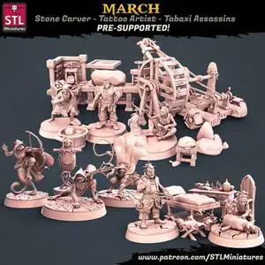 STL Miniatures March 2022