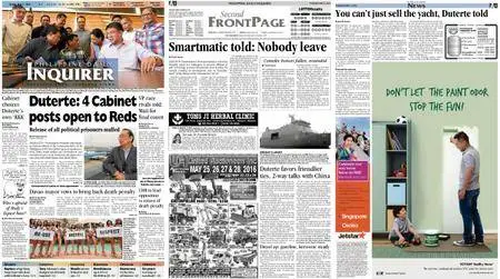 Philippine Daily Inquirer – May 17, 2016
