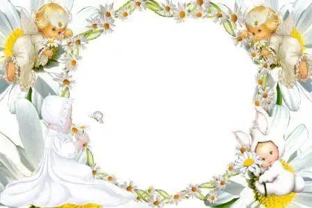 Рамочка для Photoshop - C Ангелочками