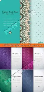 Abstract background with sample text
