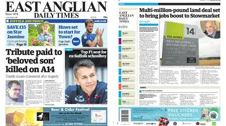 East Anglian Daily Times – August 13, 2019