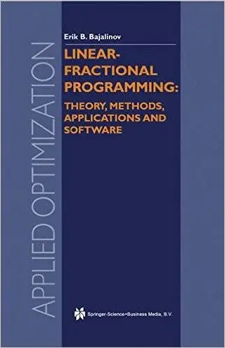 Linear-Fractional Programming Theory, Methods, Applications and Software