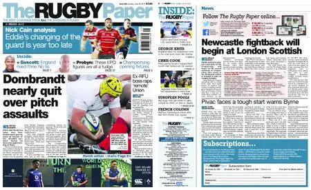 The Rugby Paper – June 23, 2019