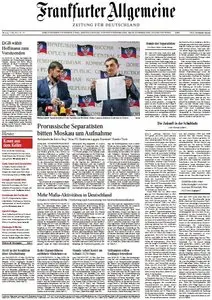 Frankfurter Allgemeine Zeitung vom Dienstag, 13. Mai 2014