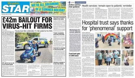 Shropshire Star Shrewsbury Edition – April 25, 2020