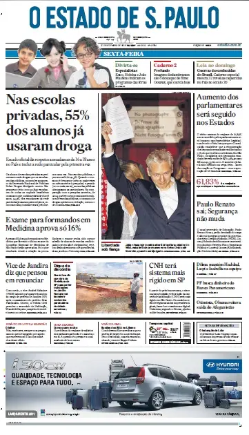 Jornal O Estado de SP em PDF, Sexta, 17 de Dezembro de 2010