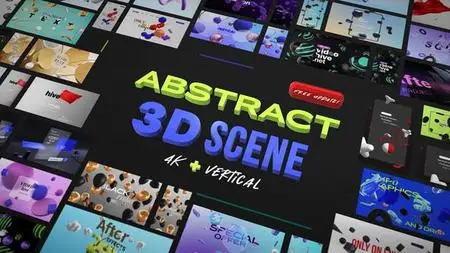 Abstract 3D Scene 50689439