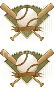 Vector vintage baseball
