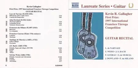 Kevin R. Gallagher - Guitar Recital