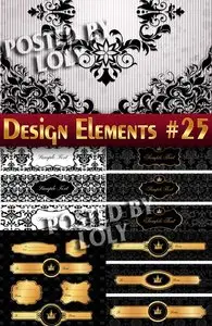 Design elements #25 - Stock Vector