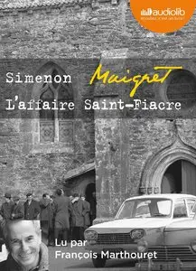 Georges Simenon, "L'Affaire Saint-Fiacre", Livre audio - 1 CD MP3