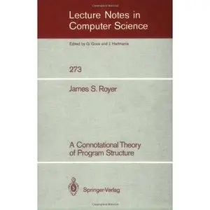 A Connotational Theory of Program Structure