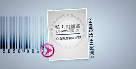 Visual Resume Alpha - Animated Curriculum - Project for After Effects (VideoHive)