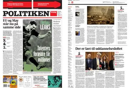Politiken – 15. november 2018