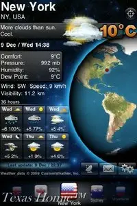 MegaWeather v2.93 iPhone-iPodTouch