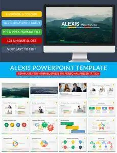 CreativeMarket - Alexis Powerpoint Template
