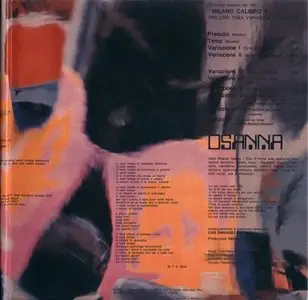 Osanna ‎– Preludio Tema Variazioni Canzona (1972) [Reissue 2004]