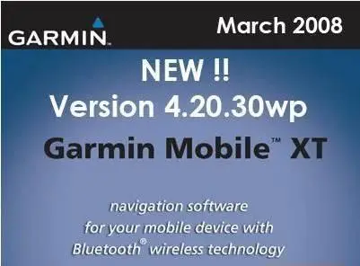 Garmin Mobile XT v4.20.50w