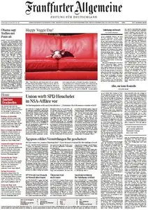 Frankfurter Allgemeine Zeitung vom Donnerstag, 08. August 2013