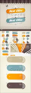 Vector - Infographics design template 11