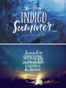 Indigo Summer Font Trio