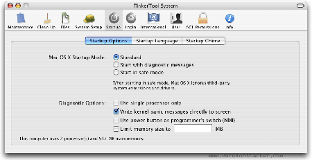 TinkerTool System v1.6 for MAC PPC