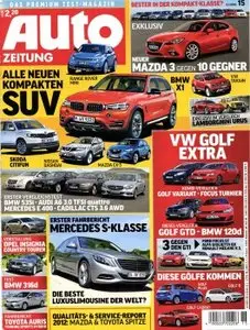 Auto Zeitung No 15 vom 05 Juli 2013