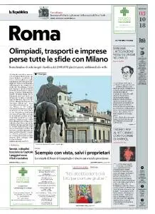 la Repubblica Roma - 3 Ottobre 2018