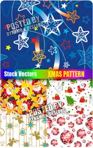 Xmas Pattern  - Stock Vectors