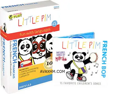 Julia Pimsleur Levine - Little Pim: French for Little Kids Complete Set
