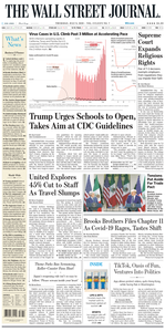 The Wall Street Journal – 09 July 2020