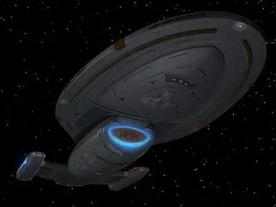 USS Voyager 3ds mesh modelz