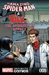 The Amazing Spider-Man & Silk - Spider(Fly) Effect Infinite Comic 005 (2016)