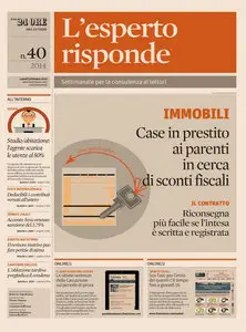 Il Sole 24 Ore Esperto Risponde n.40 - 2014