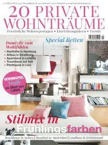 20 Private Wohnträume - März-April 2017