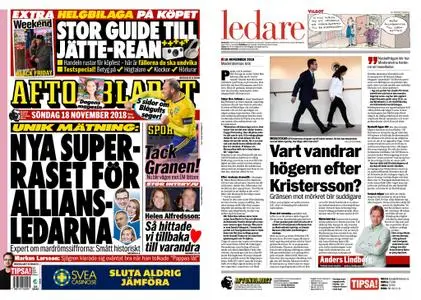 Aftonbladet – 18 november 2018