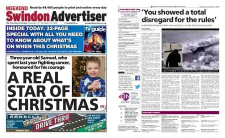 Swindon Advertiser – December 19, 2020