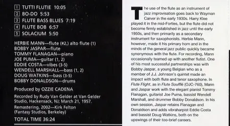 Herbie Mann & Bobby Jaspar -  Flute Flight  1957