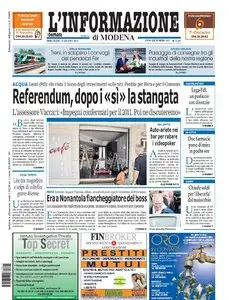 L INFORMAZIONE DI MODENA 15 GIUGNO 2011