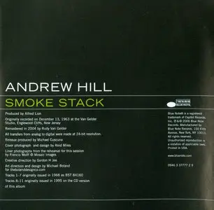 Andrew Hill - Smoke Stack (1963) {2006 BN Rudy Van Gelder Remaster}