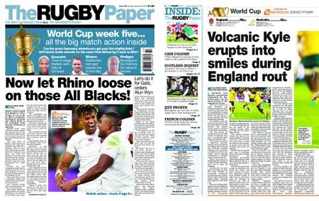 The Rugby Paper – October 20, 2019